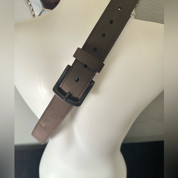 Men’s Aeropostale Faux Suede Brown Belt XL - Picture 1 of 5